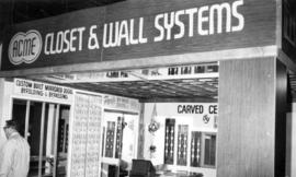 Acme Closet and Wall Systems display