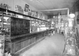 [Interior of MacMillan's General Store]