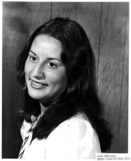 Gina Mazzone, Miss Vancouver 1975 : [portrait]