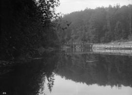 Bridge over a lake