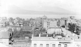 [Northern view of the 600 Block between Howe Street and Granville Street from the Hotel Vancouver]