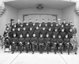 [Group portrait of the Seaforth Highlanders]