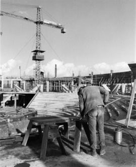 Construction of Pacific Coliseum