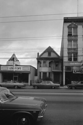 [333-341 East Hastings Street - Lenity Café, house, and Olypmia Hotel]