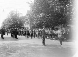 [The funeral procession for Major General R.G. Edwards Leckie]