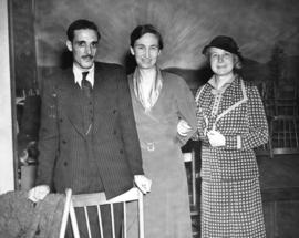 [Harold E. Winch, Grace MacInnes and Dorothy Steves, M.L.A.'s for the C.C.F. Party]