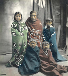 A Ceremonial Group at a Potlatch