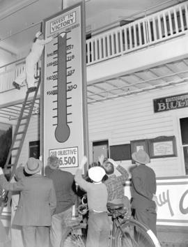 7th Victory Loan thermometer