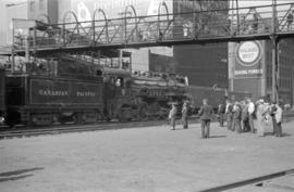 [Locomotive # 2702 decorated for Vancouver's Golden Jubilee]