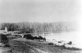 [View of the church on the Sechelt Indian Reserve]