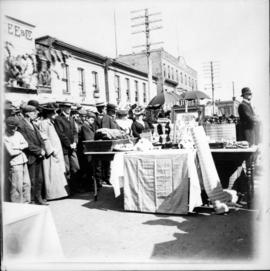 [Chinese] funeral, [in the unit block] Dupont Street (later East Pender Street)