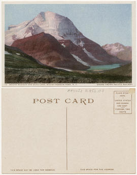 Mount Robson and Berg lake, Mount Robson Park, B.C.