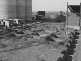 Excavation for main building foundation