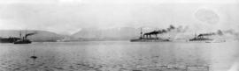 Japanese Warships on visit to Vancouver B.C. Feb. 6-12/1925