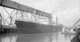 S.S. Akron [at dock]
