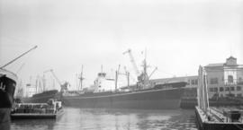 M.S. Toaz Maru No. 8 [at dock, at Pier "B"]