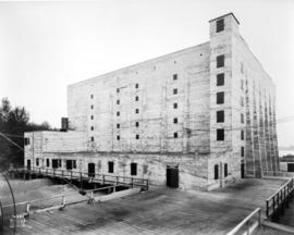 Exterior view of one of the United Distillers Ltd. buildings at 8900 Shaughnessy Street