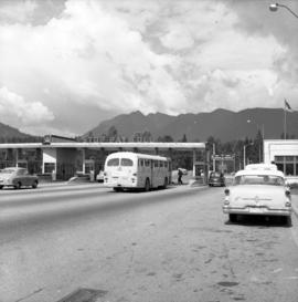 Toll booth at Lions Gate Bridge