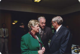 Lynne Kennedy, Donald Bellamy and Roméo LeBlanc