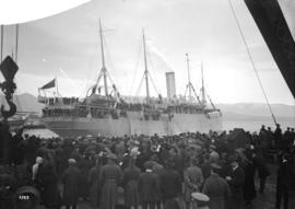 "Monteagle" leaving Vancouver with Siberian Expeditionary Forces