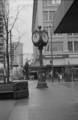 Birk's Clock [Granville Street at West Georgia]