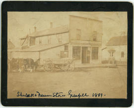 Sherlock and Freeman's Store, Grenfell N.W.T.