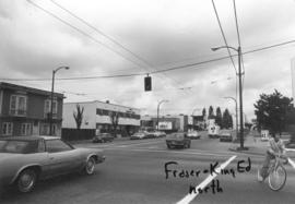 Fraser [Street] and King Ed[ward streets looking] north