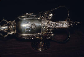 Head of mace, Edward 8th, [in Vancouver Council Chambers]