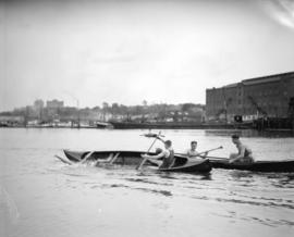 Vancouver Rowing Club regatta [in Coal Harbour]