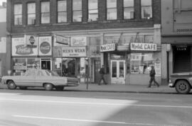 [30-34 East Hastings Street - Home Restaurant, Windsor Tailors, and Model Café, 1 of 2]