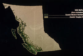 Bioclimatic zones of British Columbia : [untitled]