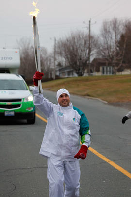 Day 037, torchbearer no. 098, Maxime G - Quebec