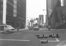 Thurlow and Melville [Streets looking] east