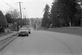 Looking west on East 15th Ave. toward Knight St.