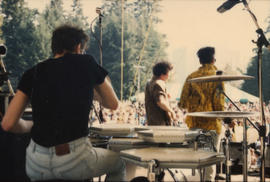 Musical performance on the Malkin Bowl stage