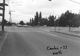 Cambie [Street] and 33rd [Avenue looking] north