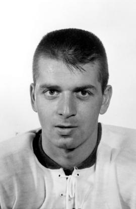 Wilkie : [Murray Wilkie of the Vancouver Canucks, portrait]