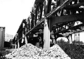 Demolition of the "old" Georgia Viaduct
