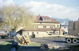 [Rear view of Alberta Lumber Co. Ltd., 1350-586 West 6th Avenue]