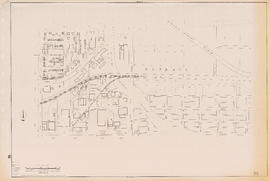 Sectional map of Vancouver showing streets, block and lot outlines, and building perimeters : Map...