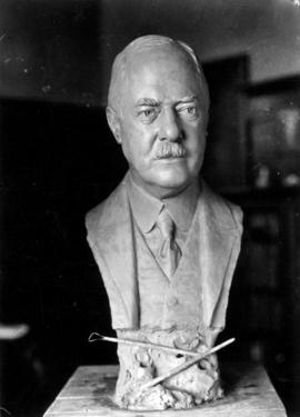 Bust of Hon. W.C. Nichol, Lieutenant Governor of BC