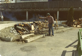 Salmon Bar-B-Que display