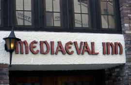 Powell St. Signs [Medieval Inn]