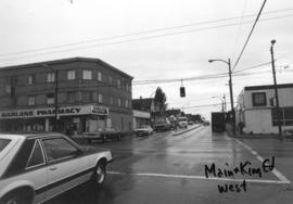 Main [Street] and King Edward [Avenue looking] west