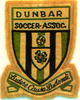 Dunbar soccer assoc[iation] badge
