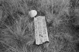 Grave marker at the Chinese Cemetery, Kamloops, B.C.