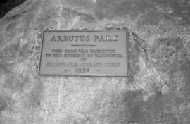 [Arbutus Park commemorative plaque]