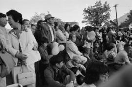 Audience at the Powell Street Festival