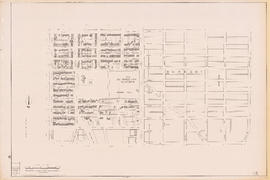 Sectional map of Vancouver showing streets, block and lot outlines, and building perimeters : Map...