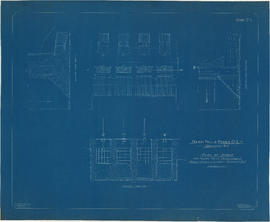 Plan of intake for Nairn Falls development. Green River. Lillooet District, B.C.